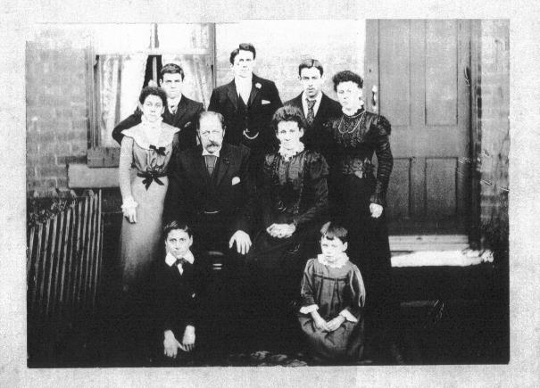 Thomas Brown and his family C1900.